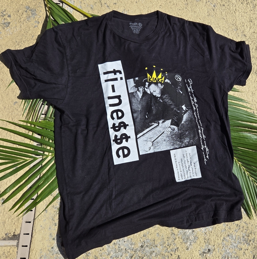 Fruit of the Loom Black Graphic Tee